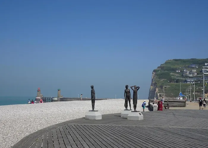 In Normandy Near Pebble Fécamp